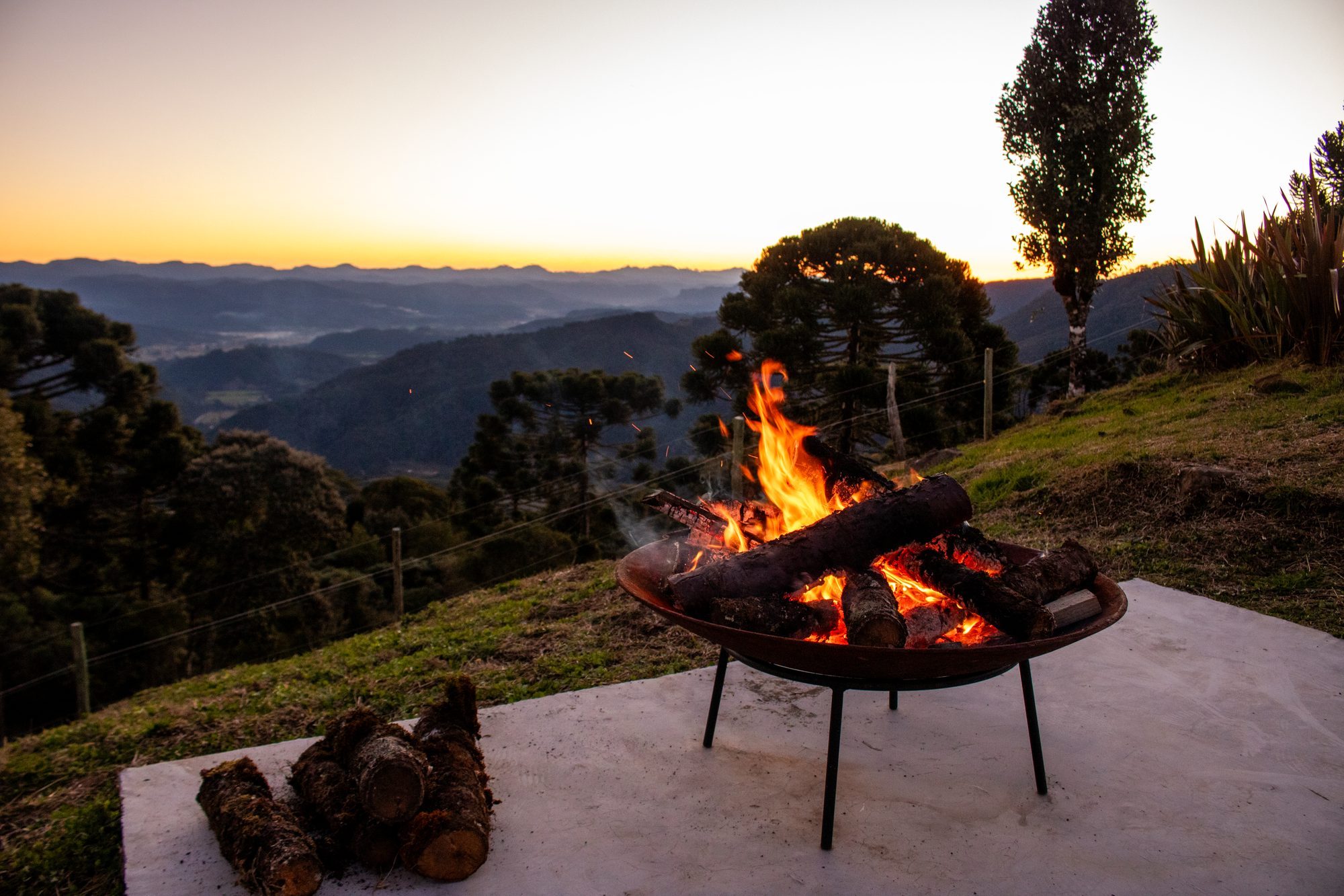 Noite de Inverno na Serra, Urubici — Serra Catarinense
